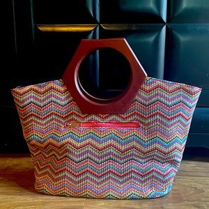 Fall straw bag
